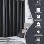 Soundproofing - Window Curtain | ✅ Lab Certified | Reduces Outside Noise | Thermal | FR